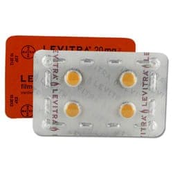 4 Filmtabletten Blisterpackung Levitra