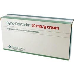 Gyno Daktarin 20mg/g Vaginalcreme mit Miconazol Verpackung