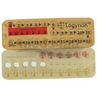 Logynon Vorder- und Rückseite der Blisterpackung