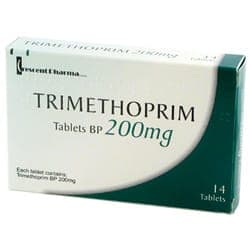 Trimethoprime 14 mal 200mg Tabletten Verpackung