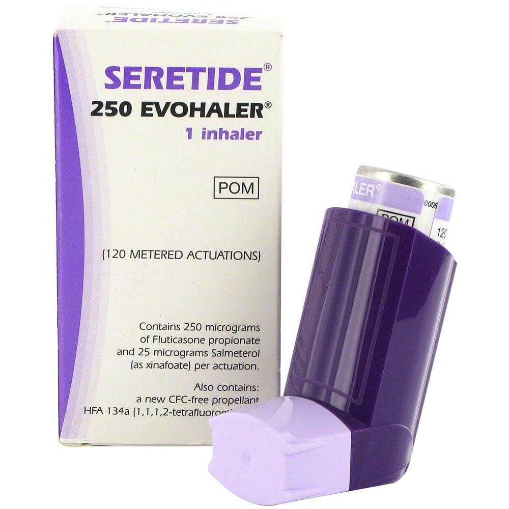 Seretide Dosieraerosol • Asthmaspray Online • Meds4all®