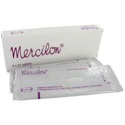 Mercilon 3x21 Tabletten Verpackung mit Blisterpackung