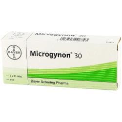 Microgynon 30 Verpackung 3x21 Tabletten