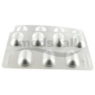 Vue de face du blister des capsules Lescol