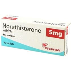 Boite de Norethisterone 5 mg 30 comprimés