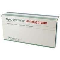 Boite de Gyno-Daktarin 20 mg crème vaginale