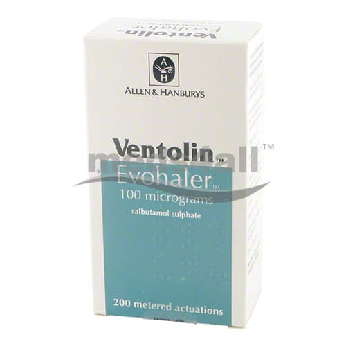 Acheter Ventoline 100 mcg • Traiter l