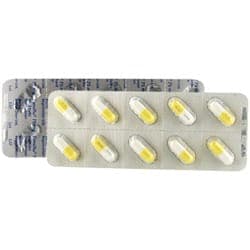 Emballage blister de Tamiflu 10 gélules 75 mg oseltamivir