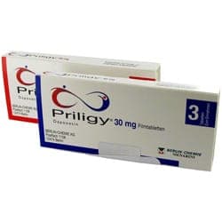Boite de Priligy comprimés 30 mg dapoxetin