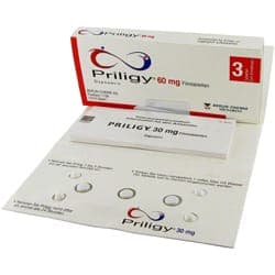 Boite de Priligy comprimés 60 mg dapoxetin