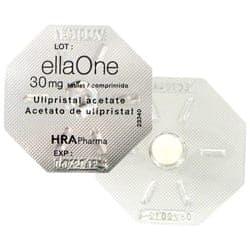 Emballage blister de ellaOne comprimés 30 mg ulipristal acetate